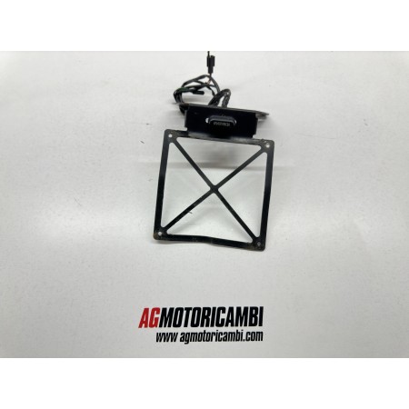 EVOTECH KAWASAKI Z750 Z 750 2007-2014 SUPPORT DE PLAQUE D'IMMATRICULATION