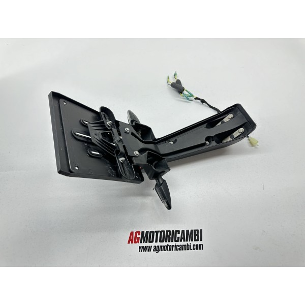 PORTA TARGA POSTERIORE FRECCE DX SX YAMAHA...