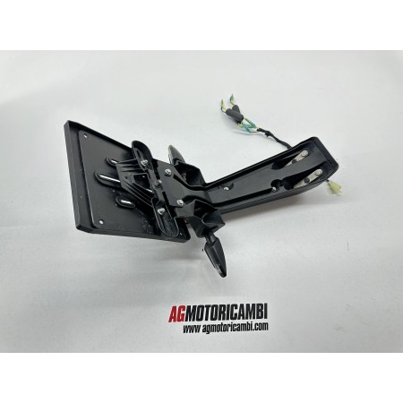 SUPPORT DE PLAQUE D'IMMATRICULATION ARRIÈRE DROITE INDICATEURS YAMAHA YZF-R 125 2019-2021