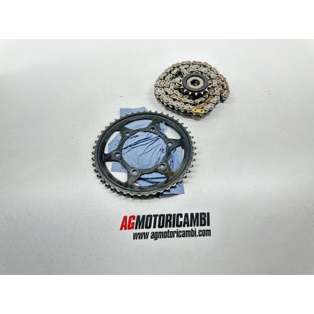 TRIUMPH STREET TRIPLE 675 ABS 2013-2017 KIT DE CHAINE DE PIGNON