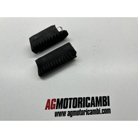 PAIRE DE REPOSE-PIEDS PASSAGER DROITE GAUCHE APRILIA LEONARDO 125 150 ROTAX 4T