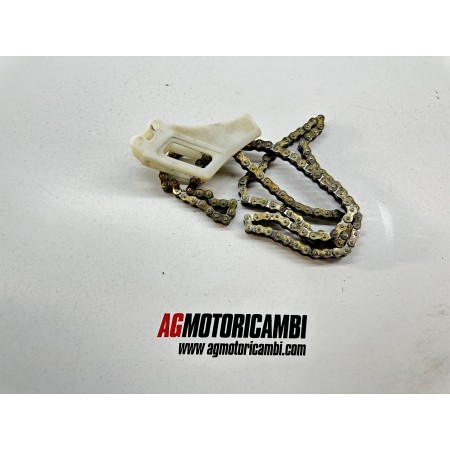 CATENA CON PATTINO PARACATENA GUIDA YAMAHA DT 125 X 2004-2006