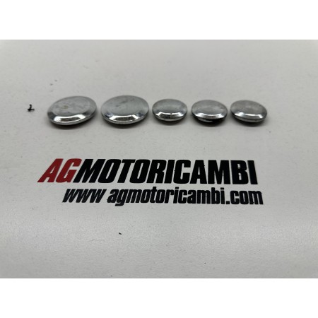 BUD CHROME CAPS KAWASAKI ZZR 600 1990-2000 ZX600D