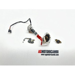 KIT CHIAVI SERRATURE DUCATI MONSTER 600 750 900...