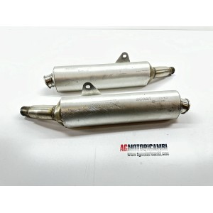 PAAR DUCATI MONSTER 750 1999-2000-2001 AUSPUFFENDROHRE LINKS