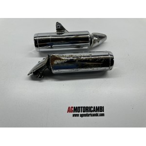 TERMINALE DI SCARICO DX SX TERMINALI YAMAHA TDM 850...