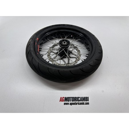 FRONT WHEEL HUB HM 125 2T B125 CRE CRM ROTAX 2011