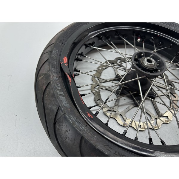 MOZZO CERCHIO RUOTA ANTERIORE HM 125 2T B125...