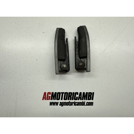 PAIR OF LEFT PASSENGER FOOTRESTS PIAGGIO BEVERY 350 2011-2018