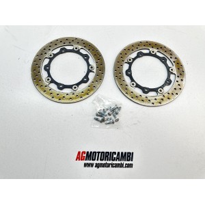COPPIA DISCHI FRENO RUOTA ANTERIORI YAMAHA TMAX T-MAX 530...