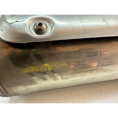 SUZUKI FREEWIND 650 1997-2003 AUSPUFF SCHALLDÄMPFER ENDROHR