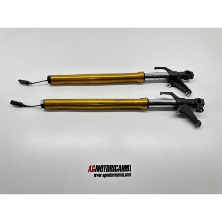 VANDALISED KYB YAMAHA TRACER 900 GT RIGHT FRONT FORK 2021-2024