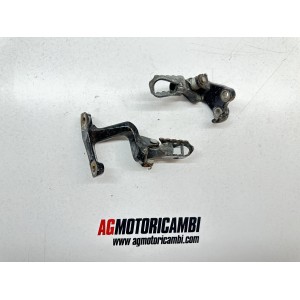 PAIRE DE REPOSE-PIEDS DROITE GAUCHE HONDA XL 600 RM PD04... 2