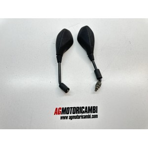 PAIR REARVIEW MIRRORS RIGHT LEFT GILERA FIRE 500 4T...