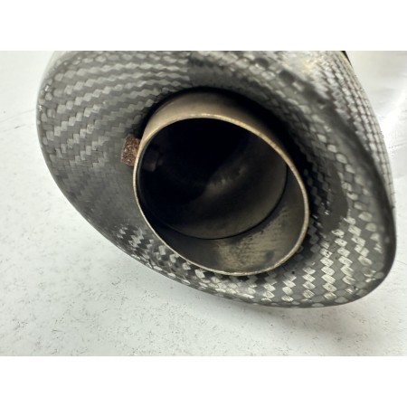 YAMAHA FAZER FZ1 S 1000 2006-2015 CARBON SPORT AUSPUFF ENDROHR