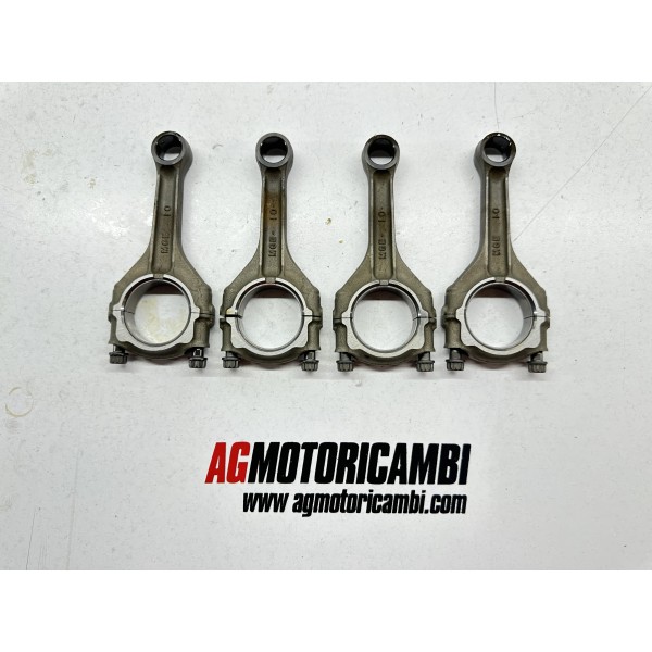 CRANKSHAFT KIT AND 4 CONNECTING RODS HONDA...