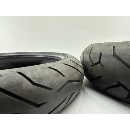 PAAR PIRELLI DIABLO ROSSO CORSA 120-160 REIFEN CAGIVA RAPTOR 650 2001-2004