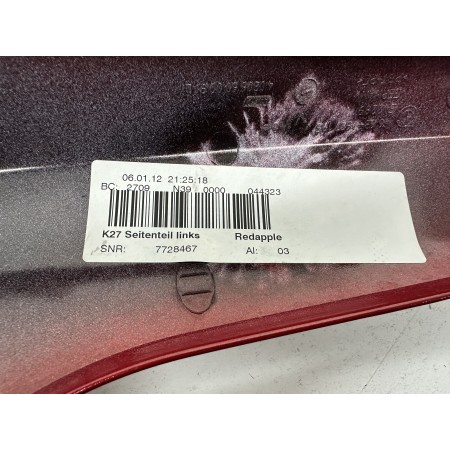 VERKLEIDUNG UNTER SATTEL LINKS BMW R 1200 R1200R K27 2011-2014