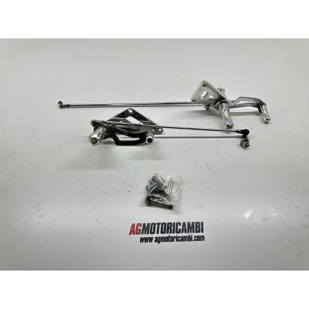 DPM ADVANCED GRIPS FOOTREST KIT HONDA SHADOW VT 600 1989-2002 PC21