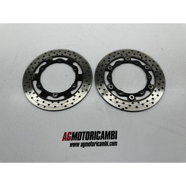 PAIR FRONT WHEEL BRAKE DISCS YAMAHA TMAX T-MAX...
