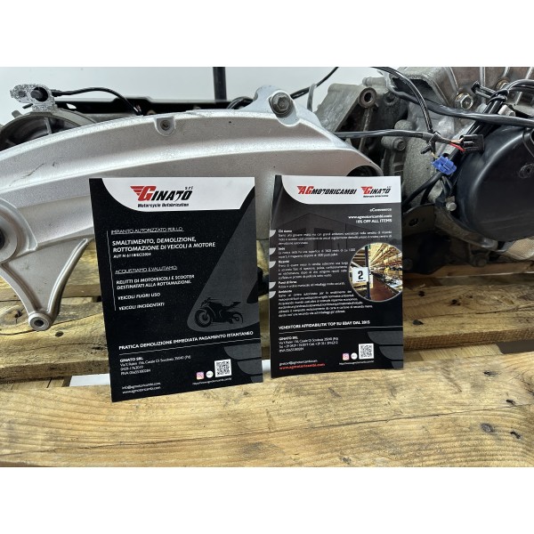 ENGINE BLOCK SUZUKI BURGMAN 650 P506 40000KM...