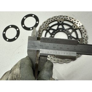 PAIR FRONT WHEEL BRAKE DISCS KAWASAKI ER-6N ER-6N 650... 2