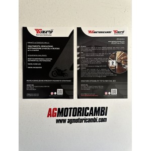 COPPIA STAFFE SUPPORTO PEDANA DX SX YAMAHA MT07 MT-07... 2