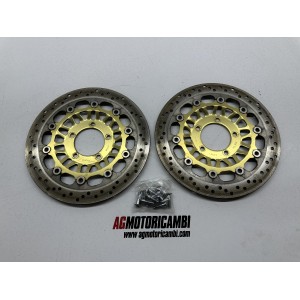 PAAR VORDERE BREMSSCHEIBEN TRIUMPH SPRINT ST 1050 2005-2010