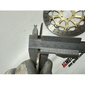 COPPIA DISCHI FRENO ANTERIORI MOTO GUZZI V11 SPORT... 2