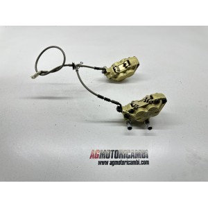 COPPIA PINZE FRENO ANTERIORI MOTO GUZZI V11 SPORT...