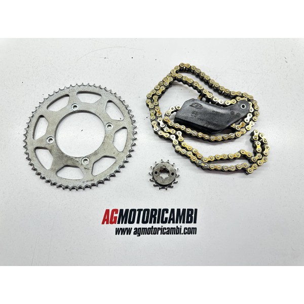 KIT CADENA PIÑONES BETA RR MOTARD 125 4T LC...