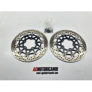 PAR DE DISCOS DE FRENO DELANTEROS TRIUMPH TIGER 800 XC...