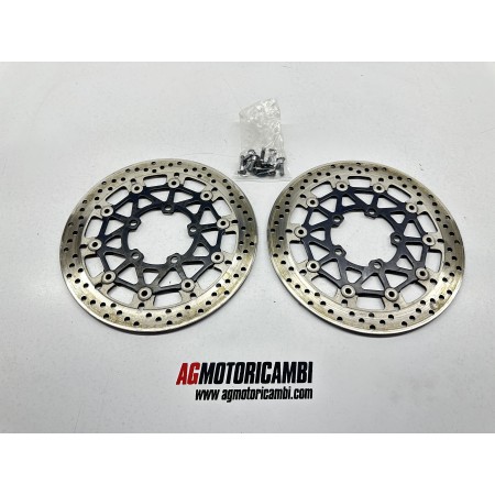 PAR DE DISCOS DE FRENO DELANTEROS TRIUMPH TIGER 800 XC 2010-2014