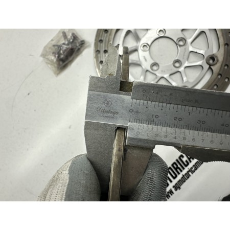 PAR DE DISCOS DE FRENO RUEDA DELANTERA KAWASAKI Z-750 2003-2006