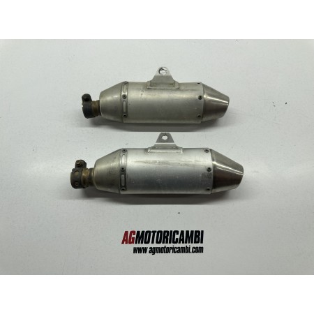 PAAR AUSPUFFENDROHRE RECHTS AUSPUFF HONDA CRF 250 R CRF250R 2008-2009