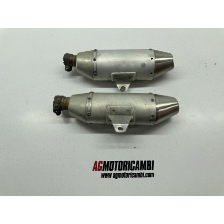 PAAR AUSPUFFENDROHRE RECHTS AUSPUFF HONDA CRF 250 R CRF250R 2008-2009