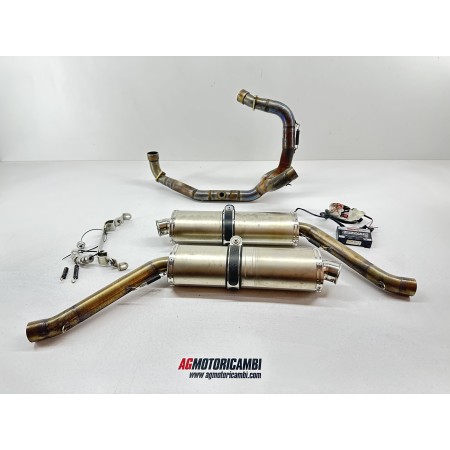 EXAN DUCATI MONSTER 695 2006-2008 FULL EXHAUST MANIFOLDS AND ECU