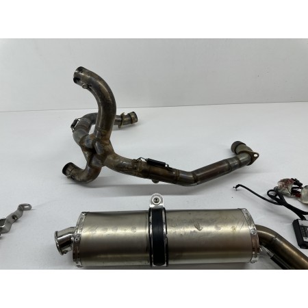 EXAN DUCATI MONSTER 695 2006-2008 FULL EXHAUST MANIFOLDS AND ECU
