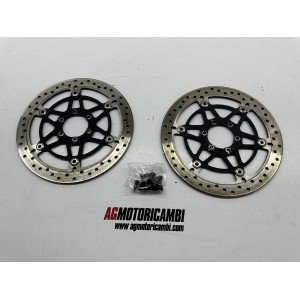 COPPIA DISCHI FRENO RUOTA ANTERIORE DUCATI MONSTER 695...