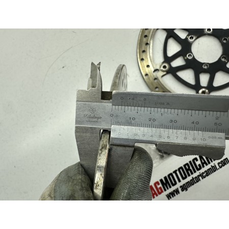 PAIR FRONT WHEEL BRAKE DISCS DUCATI MONSTER 695 2006-2008