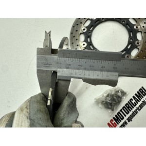 COPPIA DISCHI FRENO RUOTA ANTERIORE YAMAHA BT 1100... 2