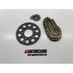 KETTE KRONENRAD KÖNIGIN HONDA SHADOW VT 600 1989-1997 PC21