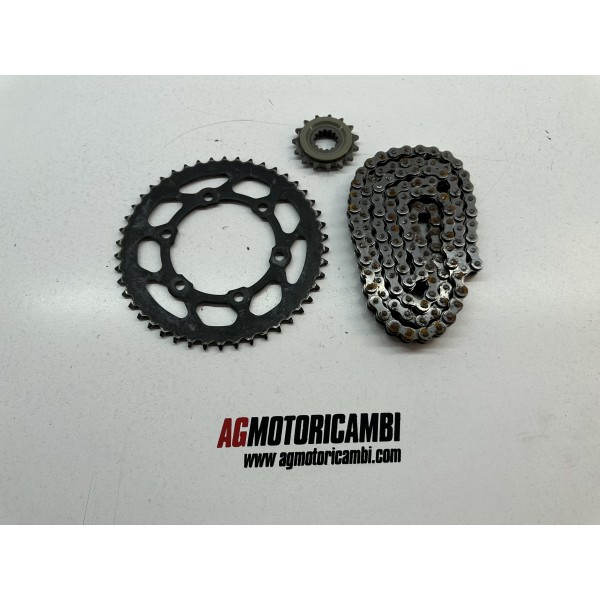 KIT CATENA CORONA PIGNONE YAMAHA TENERE 700...