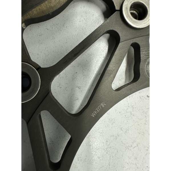 PAIR FRONT BRAKE DISCS YAMAHA YZF R1 BIG BANG...