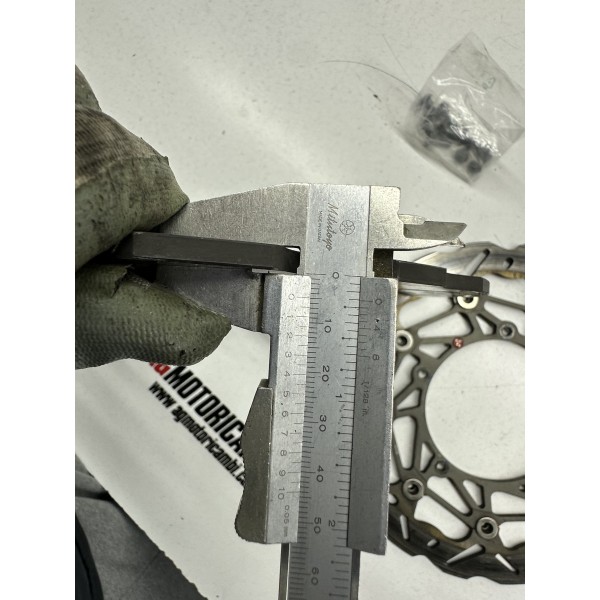 PAIR FRONT BRAKE DISCS YAMAHA YZF R1 BIG BANG...