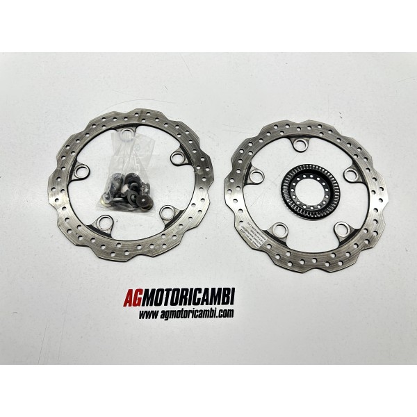 PAR DE DISCOS DE FRENO DELANTEROS HONDA CBR 500...