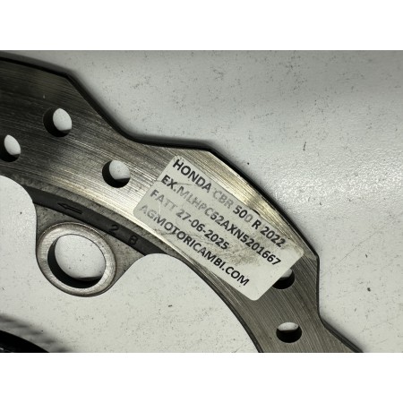 PAIRE DE DISQUES DE FREIN AVANT HONDA CBR 500 R 2019-2022-2023