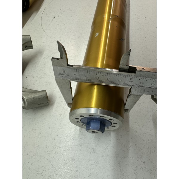 PAIR OF OHLINS FORK STEMS DUCATI MONSTER 1200 S...