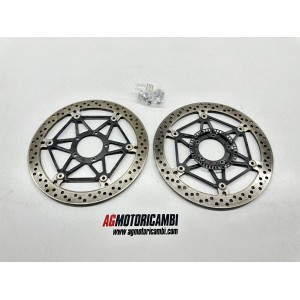 PAR DE DISCOS DE FRENO RUEDA DELANTERA DUCATI MONSTER...