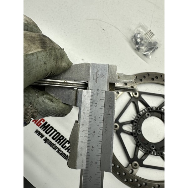 PAIR FRONT WHEEL BRAKE DISCS DUCATI MONSTER...